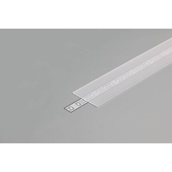 TOPMET Frosted Cover 1m voor 27mm TOPMET profielen