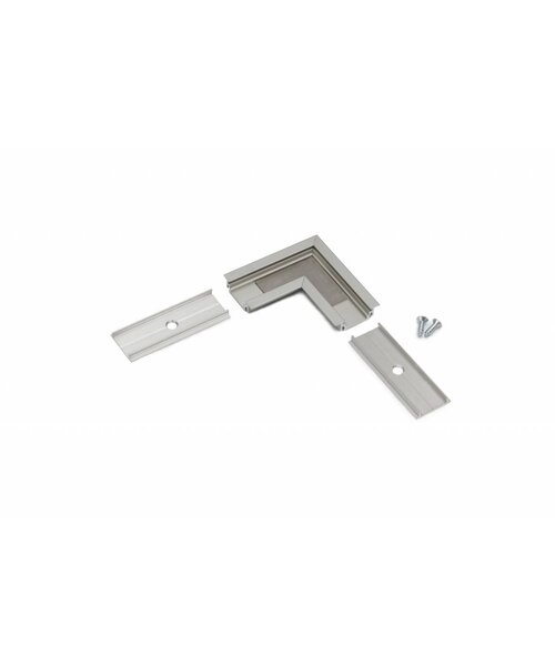 TOPMET 90 graden hoek connector voor Topmet inbouw profiel Groove10