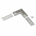 TOPMET 90 graden hoek connector voor Topmet SLIM8 opbouw profiel 8mm