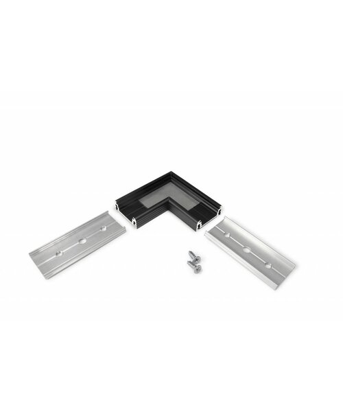 TOPMET 90 graden hoek connector voor Topmet SLIM8 opbouw profiel 8mm