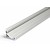 TOPMET 14mm Aluminium hoek profiel 2 meter 60/30 graden Corner14