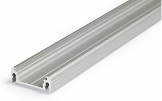 Aluminium opbouw profiel voor 14mm strips 2 meter