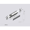 TOPMET Aluminium LED Profiel 1 meter voor traptreden STEP10