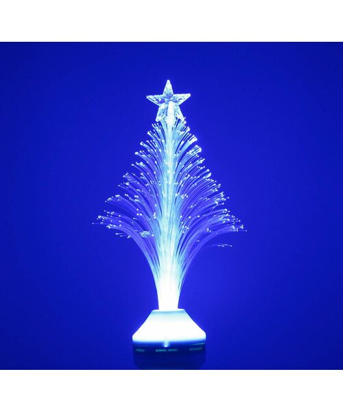 Sfeervolle LED kerstboom met E27 fitting – Blauw