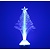 Sfeervolle LED kerstboom met E27 fitting – Blauw