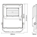 Milight / MiBoxer 50 Watt RGB+CCT LED Floodlight Warm Wit + Koud Wit