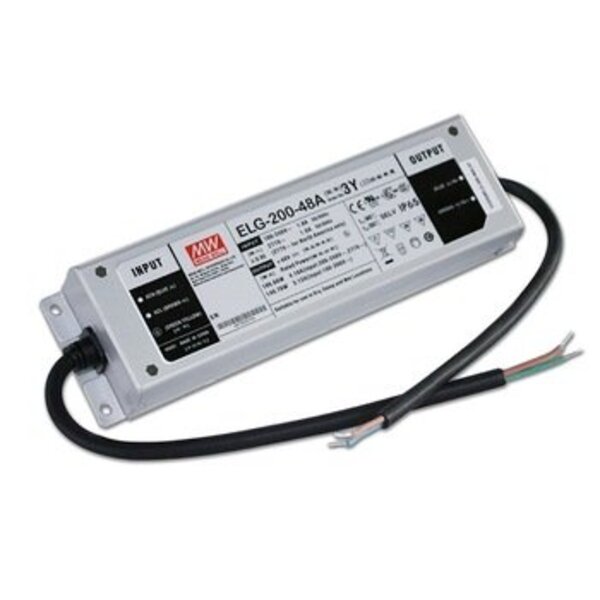 Mean Well Spatwaterdichte 12 Volt Transformator 16 Ampère 200 Watt