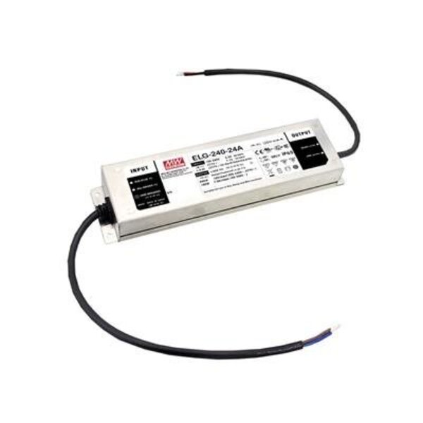 Mean Well Spatwaterdichte 24 Volt Transformator 10 Ampère 240 Watt