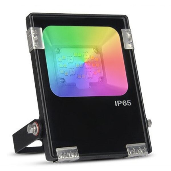 Milight / MiBoxer 10 Watt RGB+CCT LED Floodlight Warm Wit + Koud Wit