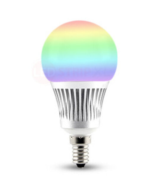 Milight / MiBoxer 5 Watt RGB + Warm Wit en Koud Wit E14 CCT Dual White Lamp