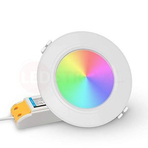 6 Watt RGB + Warm Wit + Koud Wit CCT Downlight Dual White