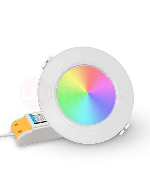 Milight / MiBoxer 6 Watt RGB + Warm Wit + Koud Wit CCT Downlight Dual White