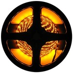LEDstrip geel, met een amber gloed