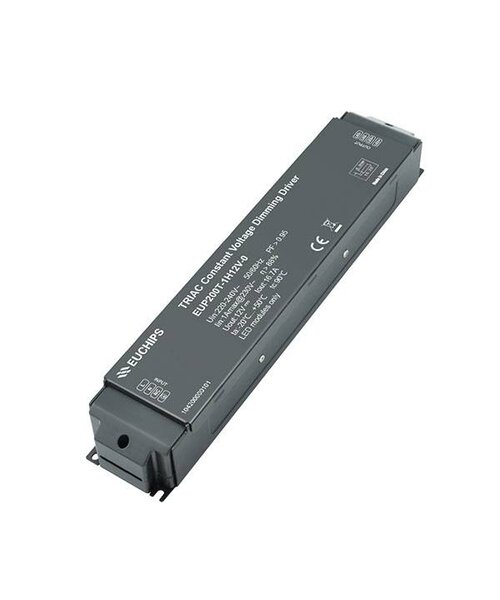 Euchips TRIAC dimbare led driver 12V 200W 16.7A