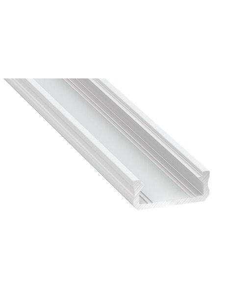 Lumines Aluminium opbouw profiel plat 1 meter