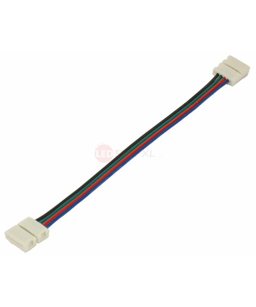 RGB ledstrip connector koppelstuk 15cm 4-aderig, verbinden zonder te solderen