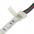 RGB ledstrip connector koppelstuk 15cm 4-aderig, verbinden zonder te solderen