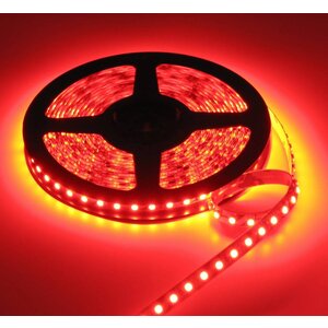 LEDStrip Rood 2,5 Meter 120 LED per meter 12 Volt