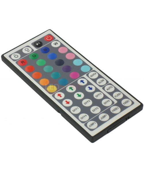 RGB ledstrip Infrarood controller met afstandsbediening 48 knoppen