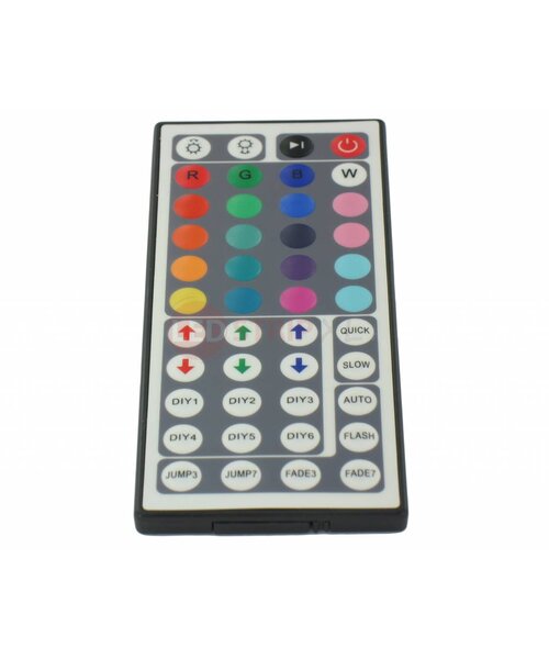 RGB ledstrip Infrarood controller met afstandsbediening 48 knoppen