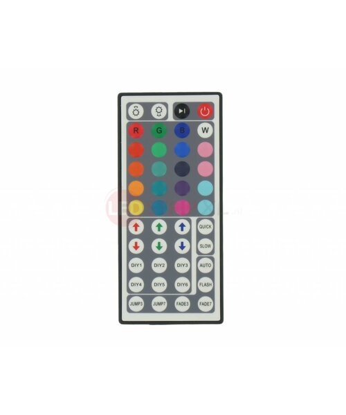 RGB ledstrip Infrarood controller met afstandsbediening 48 knoppen