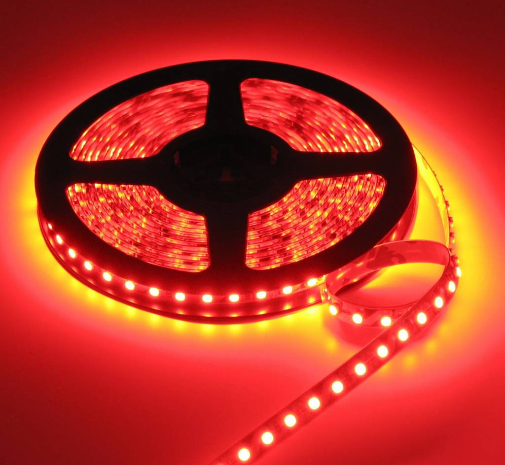 Gastvrijheid Majestueus Overwinnen LED Strip Rood 5 Meter 120 LED per meter 12V | LEDStripXL - LEDStripXL