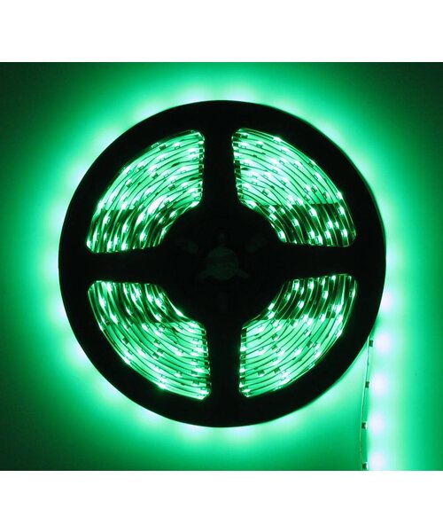 LEDStrip Groen 5 Meter 60 LED per meter 12 Volt