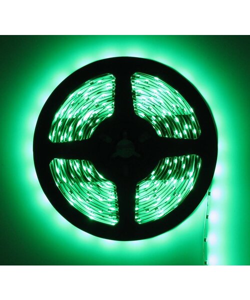 LEDStrip Groen 10 Meter 60 LED per meter 24 Volt