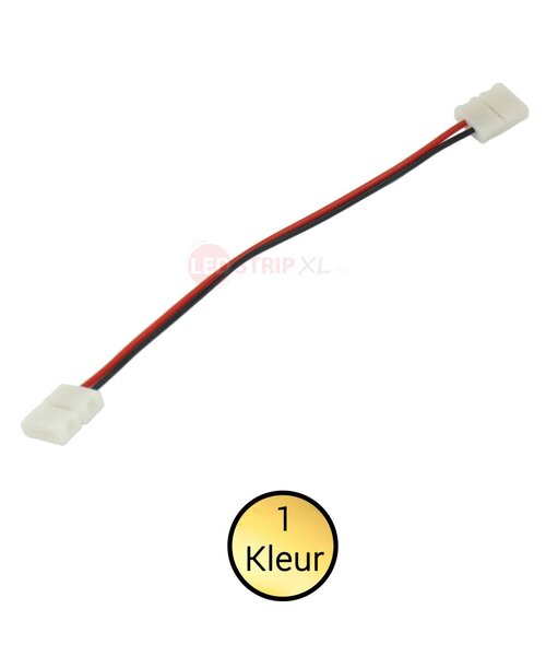 ledstrip connector koppelstuk 15cm 2-aderig, verbinden zonder te solderen