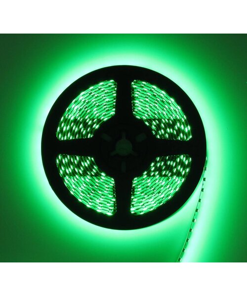 LEDStrip Groen 5 Meter 120 LED per meter 12 Volt