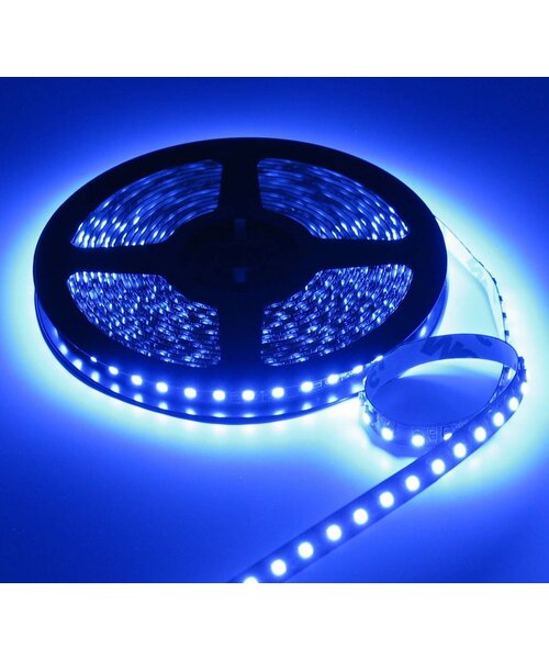 LEDStrip Blauw 2,5 Meter 120 LED per meter 12 Volt