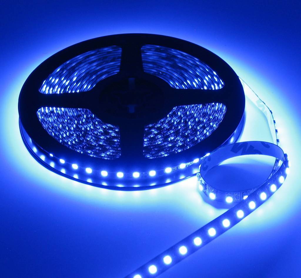 kiespijn Sturen Won LEDStrip Blauw 2,5 Meter 120 LED per meter 12V | LEDStripXL - LEDStripXL