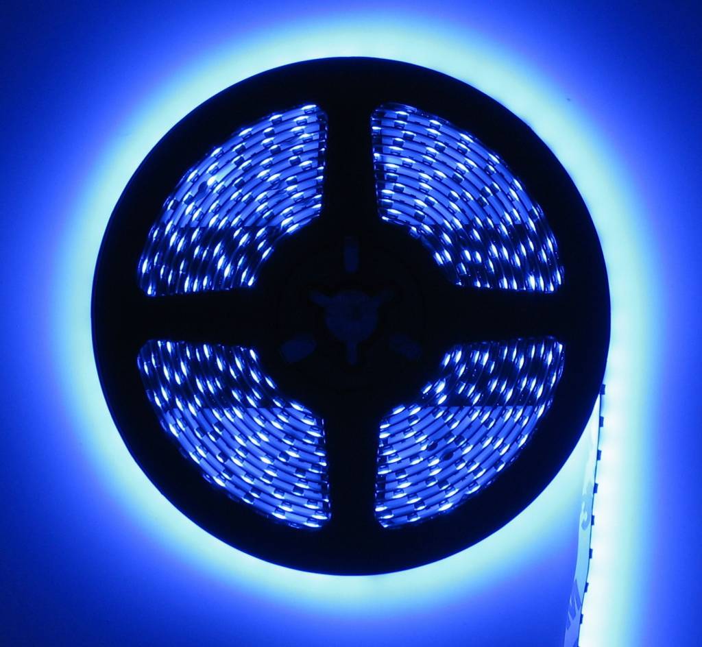 elke keer bezig Echt LEDStrip Blauw 2,5 Meter 120 LED per meter 12V | LEDStripXL - LEDStripXL