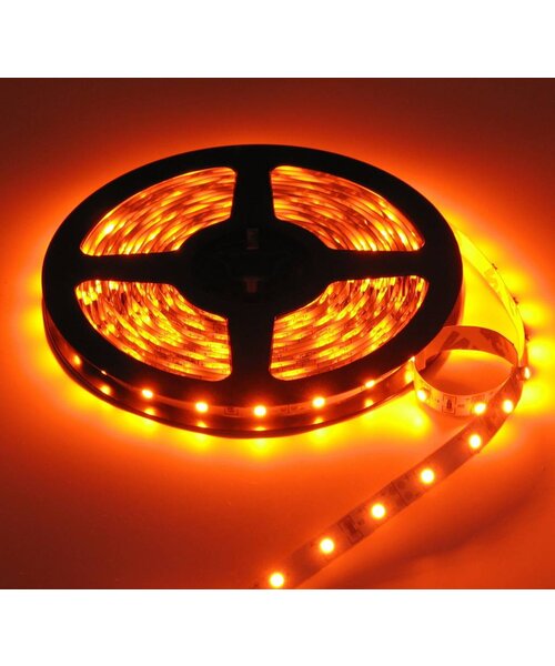 LEDStrip Oranje 2,5 Meter 60 LED per meter 12 Volt