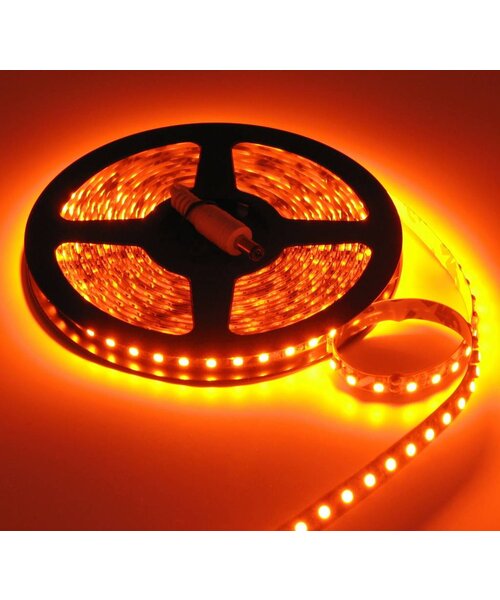 LEDStrip Oranje 5 Meter 120 LED per meter 12 Volt