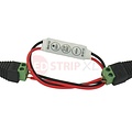 LEDStrip mini controller en dimmer voor enkelkleurige strips 12-24V los