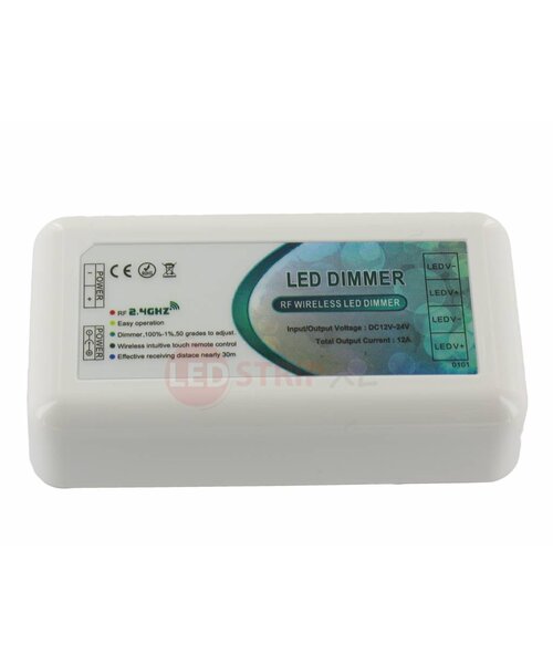 ledstrip 2.4Ghz RF touch dimmer voor enkelkleurige LED strips