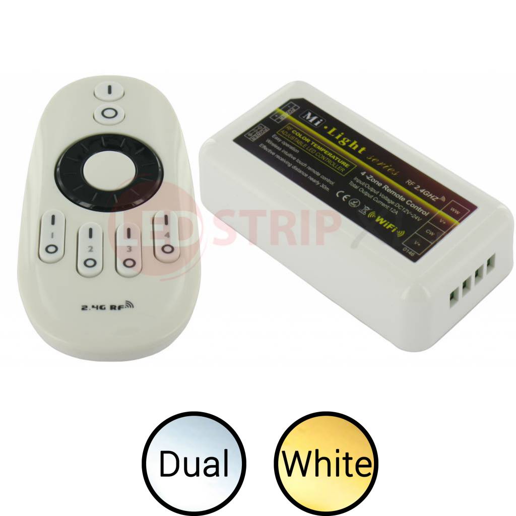 Dual White LEDStrip 4-zone SET