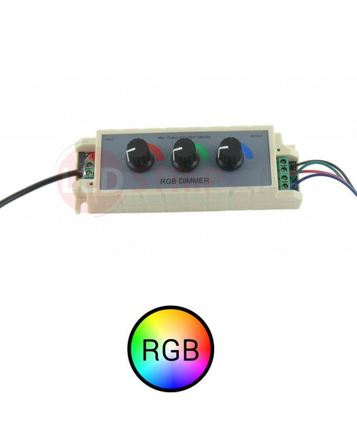 RGB ledstrip traploze draaidimmer mixer