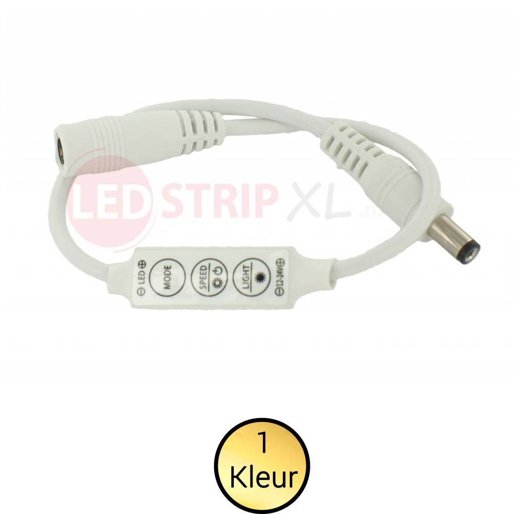 Overjas Doen Sociaal LEDStrip mini controller en dimmer 12-24V | LEDStripXL - LEDStripXL