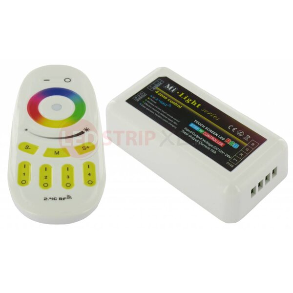 Milight / MiBoxer RGB (multikleur) LEDStrip 4-zone RF SET