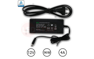 LEDstrip voedingsadapter 24V - 4A – 96 Watt