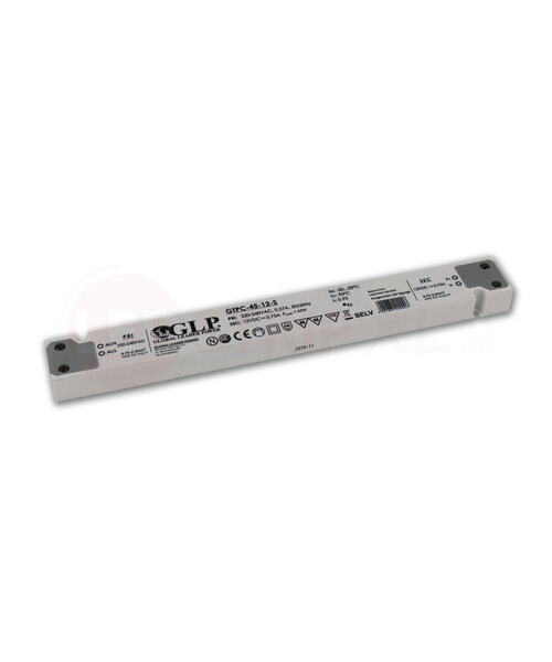 GLP Extra smalle LED driver/transformator 12V 45W 3.75A
