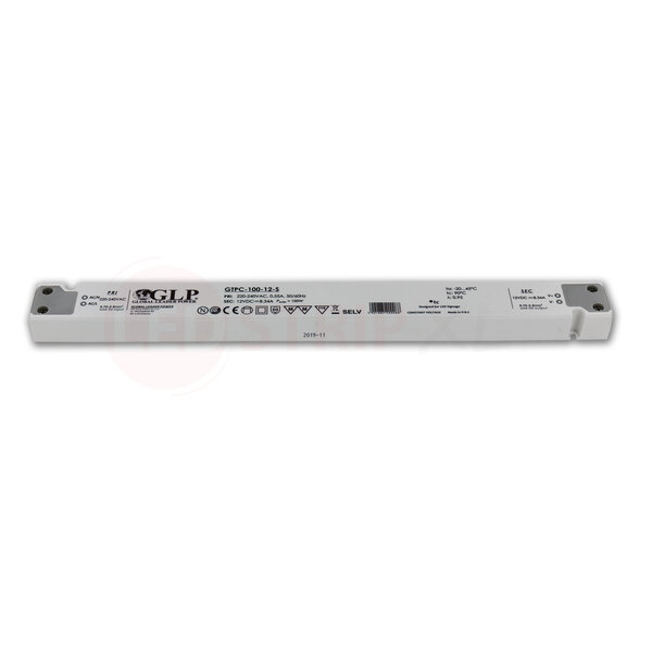 GLP Extra smalle LED driver/transformator 12V 100W 8.34A