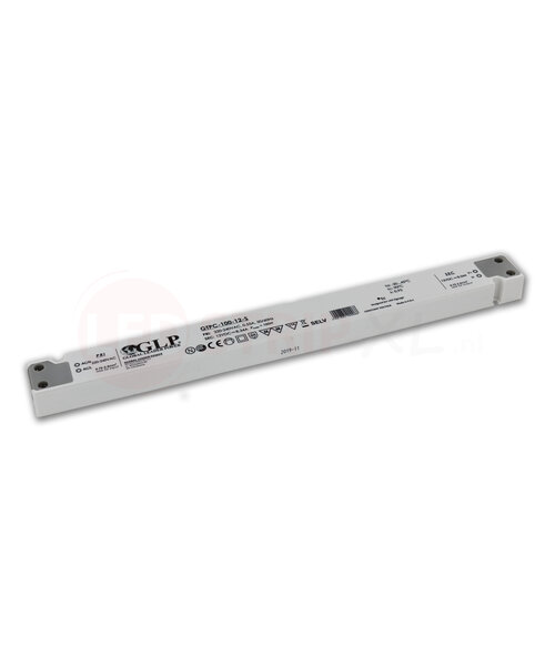 GLP Extra smalle LED driver/transformator 12V 100W 8.34A