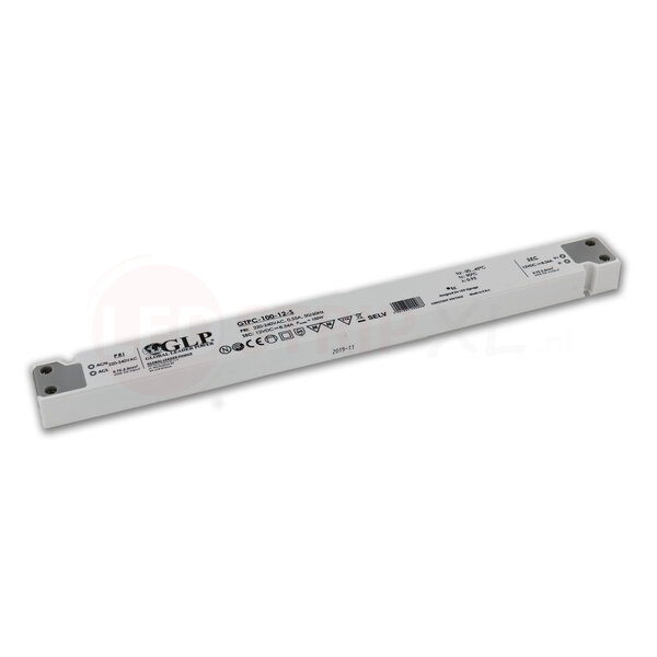 GLP Extra smalle LED driver/transformator 12V 100W 8.34A