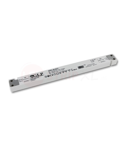 GLP Extra smalle LED driver/transformator 24V 60W 2.5A