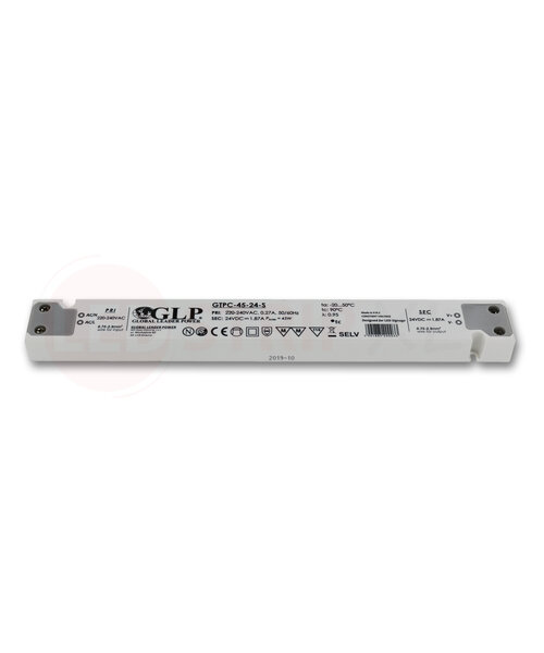 GLP Extra smalle LED driver/transformator 24V 45W 1.9A