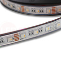 RGBW LEDStrip (RGB + Warm Wit) 5 meter 12V 300 led (60 led per meter)