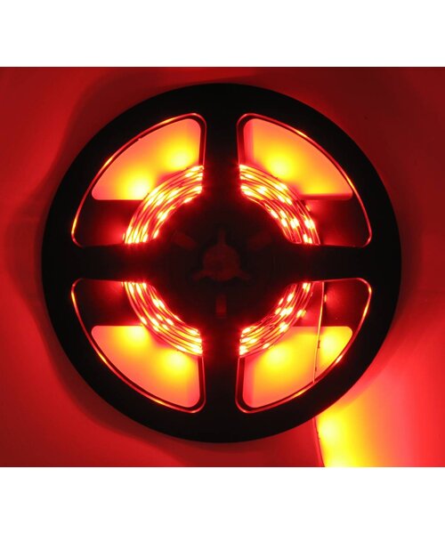 PowerLED Rood 0,5 t/m 1,5 Meter 60LED per meter 12 Volt